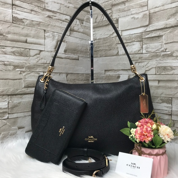 Coach Handbags - 👜COACH SET🌺MIA SHOULDER BAG & WALLET